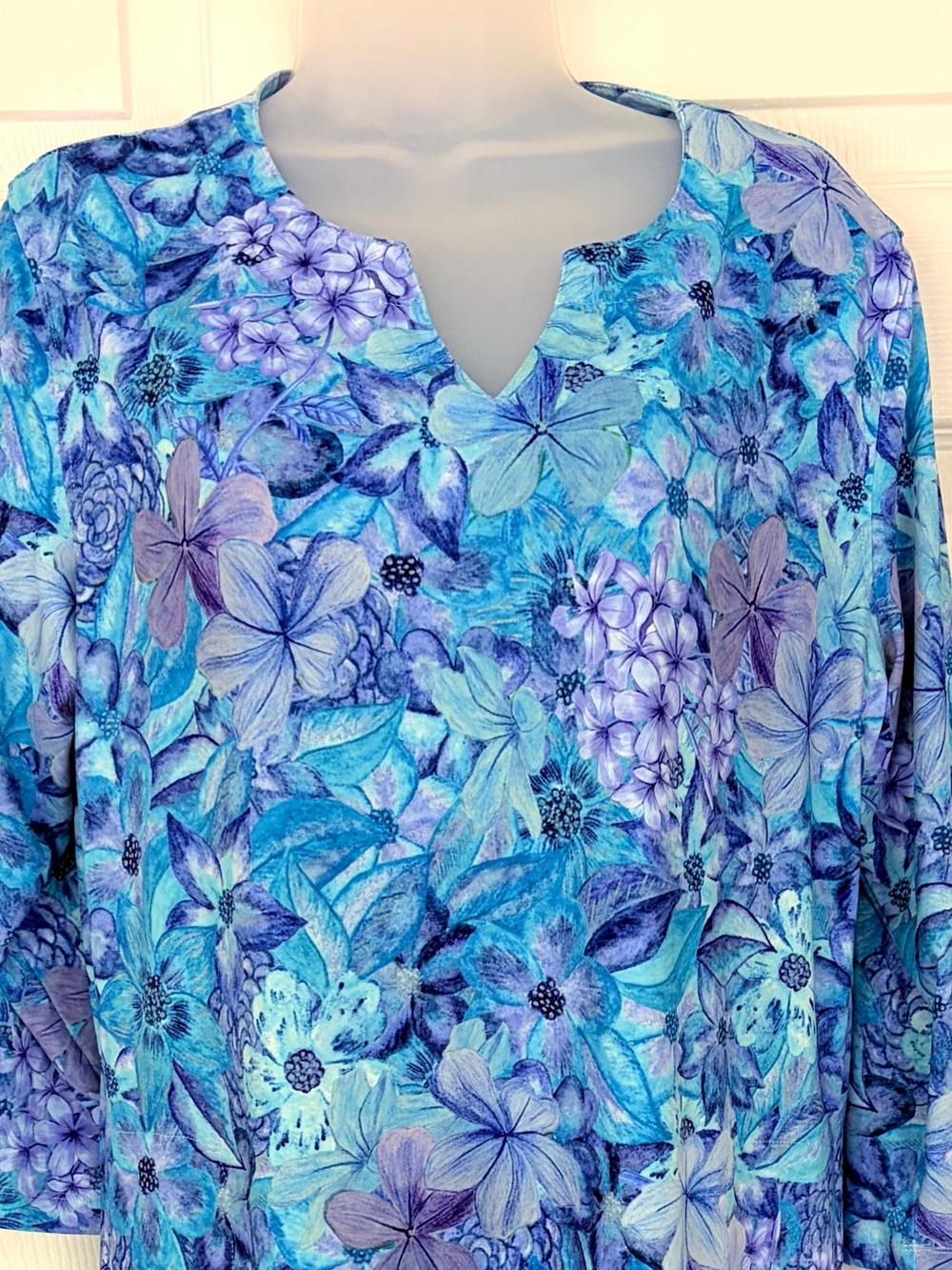 Lightbare Women's 3/4 Sleeve Dress with Pockets UPF 50+ Casual Sun Dress Large - Picture 9 of 16